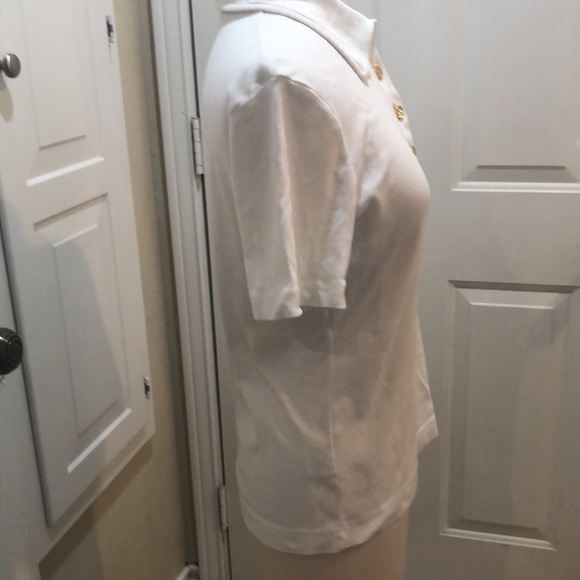 Tory Burch off white polo - Picture 6 of 14